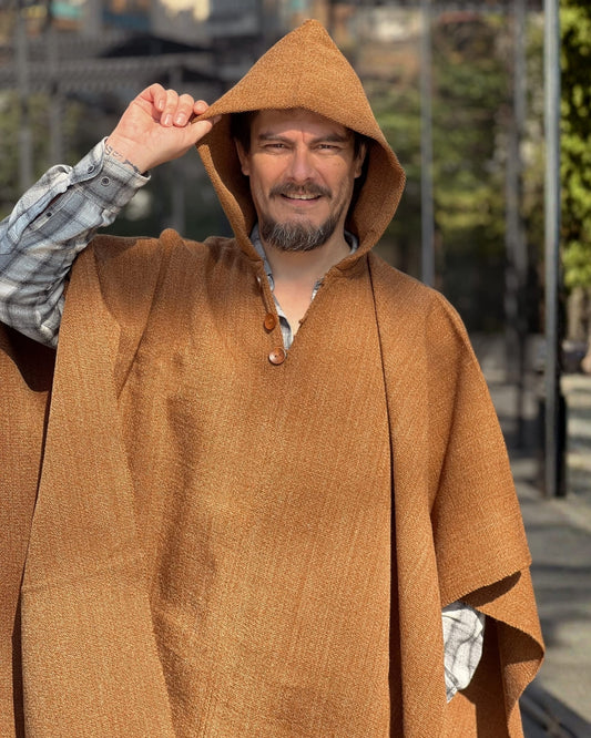 Poncho Clasico | Camel