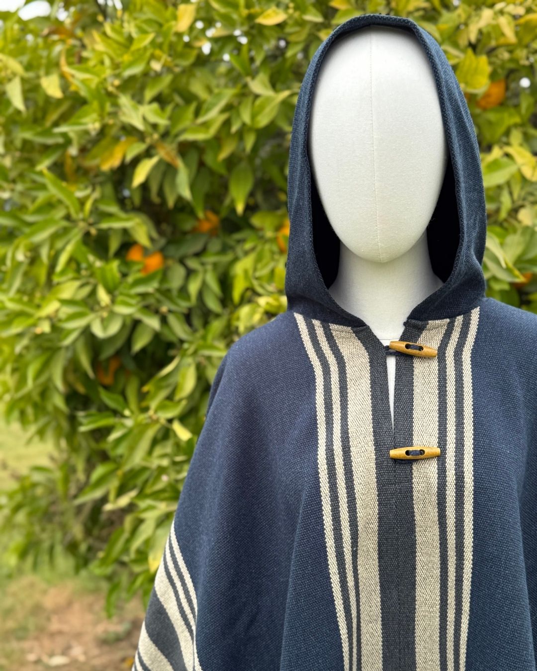 Poncho Alerce | Azul