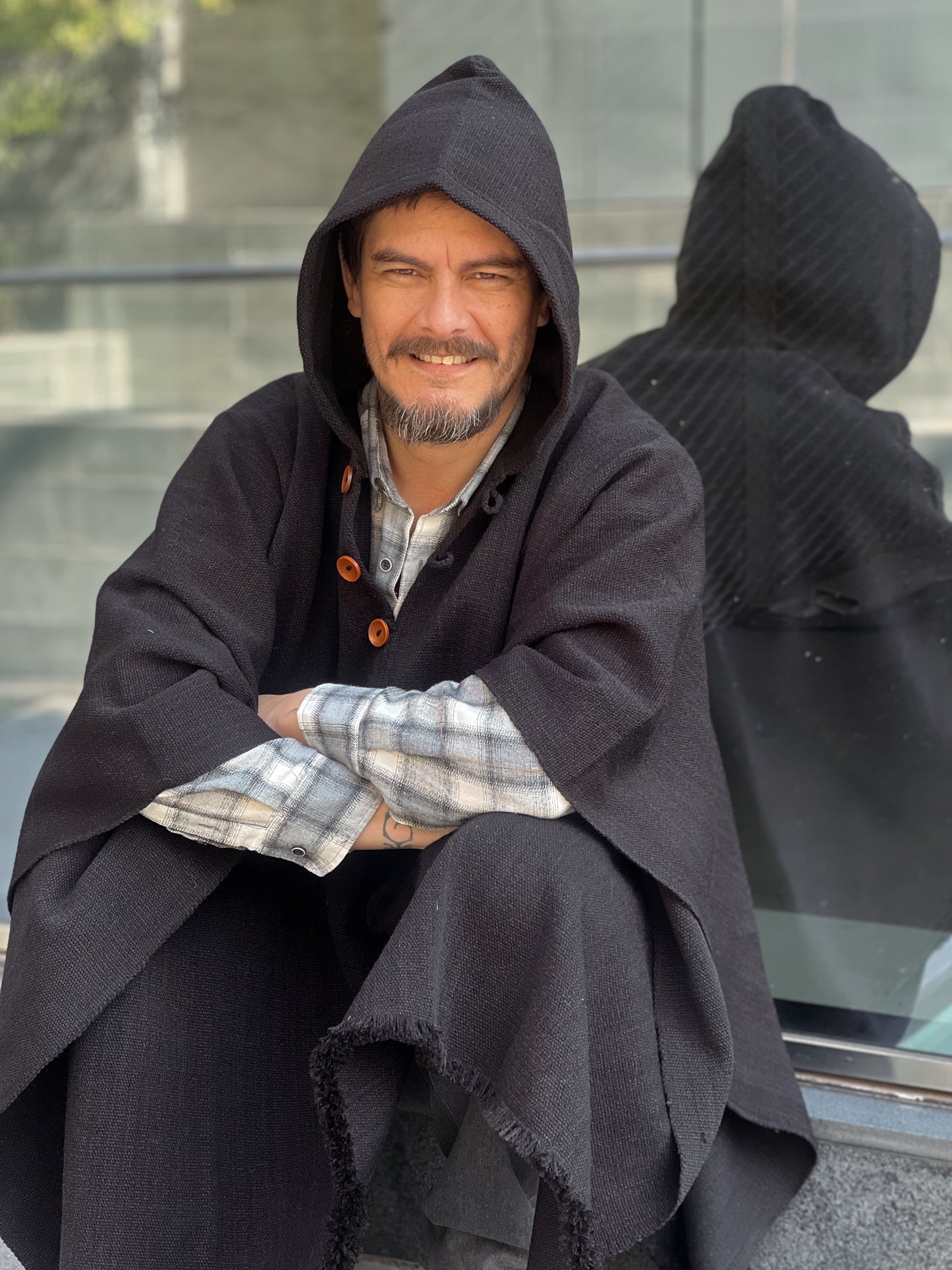 Poncho Clásico Negro