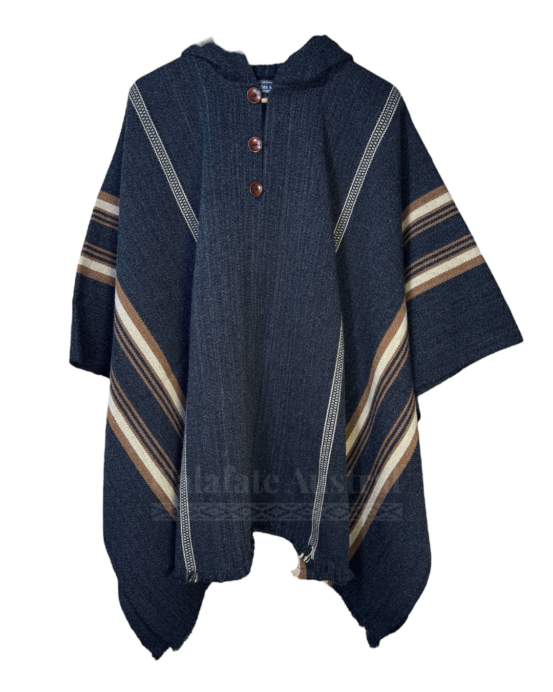 Poncho Arrayán Gris Marengo & Camel