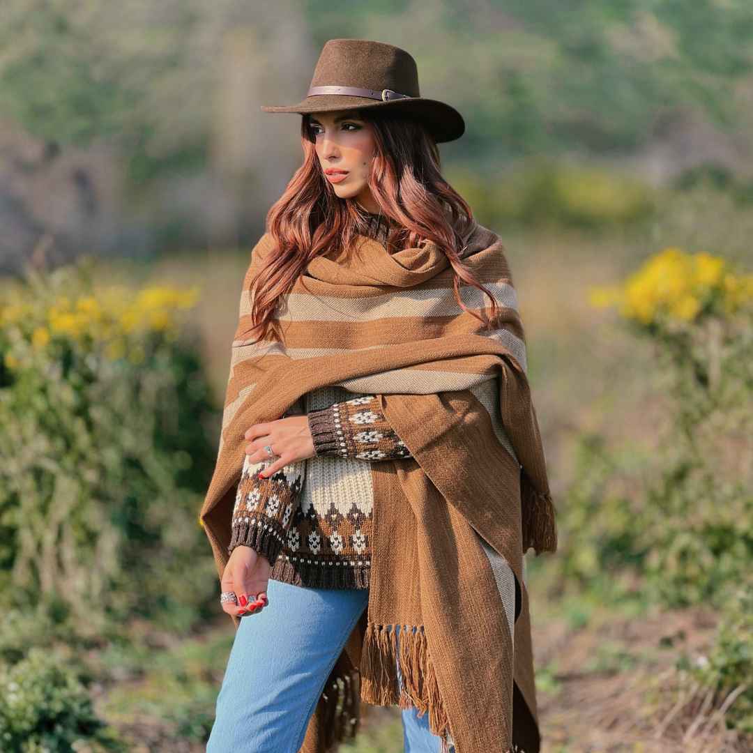 Ruana Suspiro - Calafate Austral