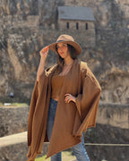 Ruana Copihue | Camel