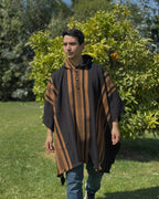 Poncho Boldo | Negro y Camel