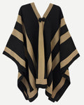 Manta Enhuinchada | Negro y Beige