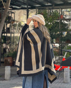 Manta Enhuinchada | Gris marengo y Beige