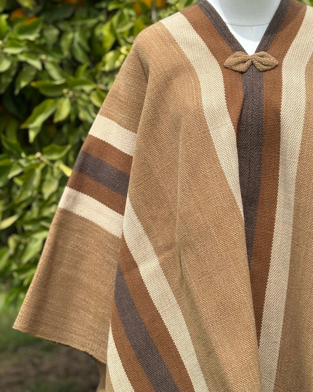 Manta Maitén | Beige y Tierra