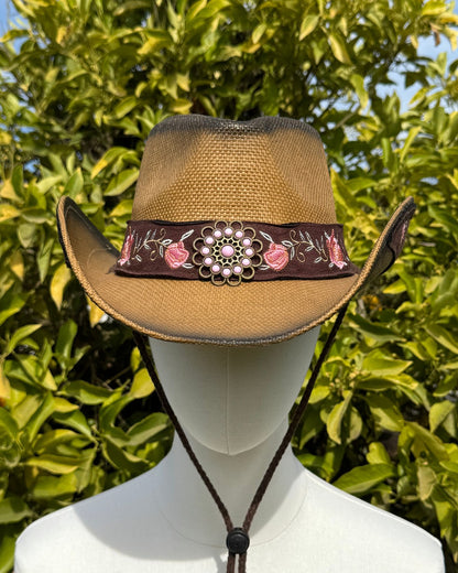 Sombrero Tejano | Flores