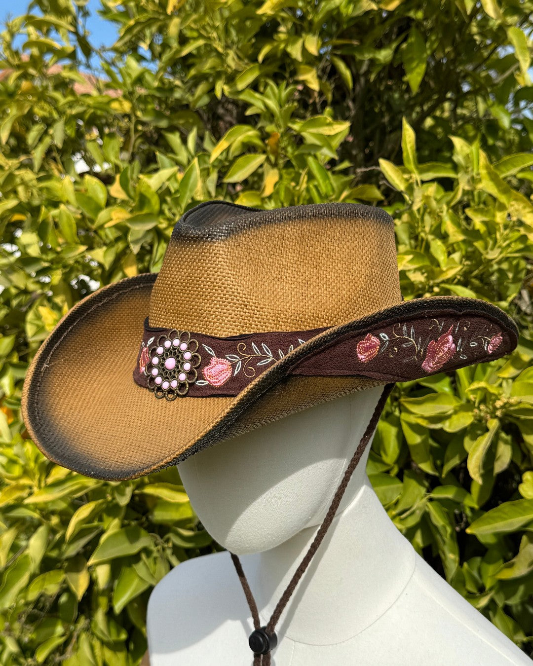 Sombrero Tejano | Flores