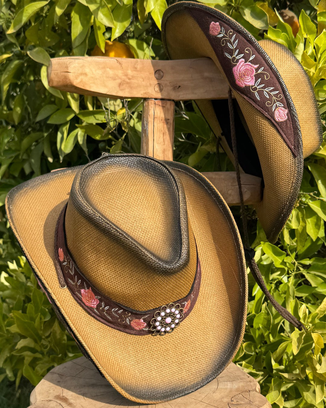 Sombrero Tejano | Flores