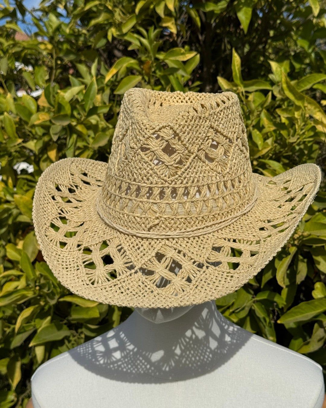 Sombrero Tejano | Paja calada