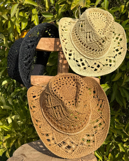 Sombrero Tejano | Paja calada