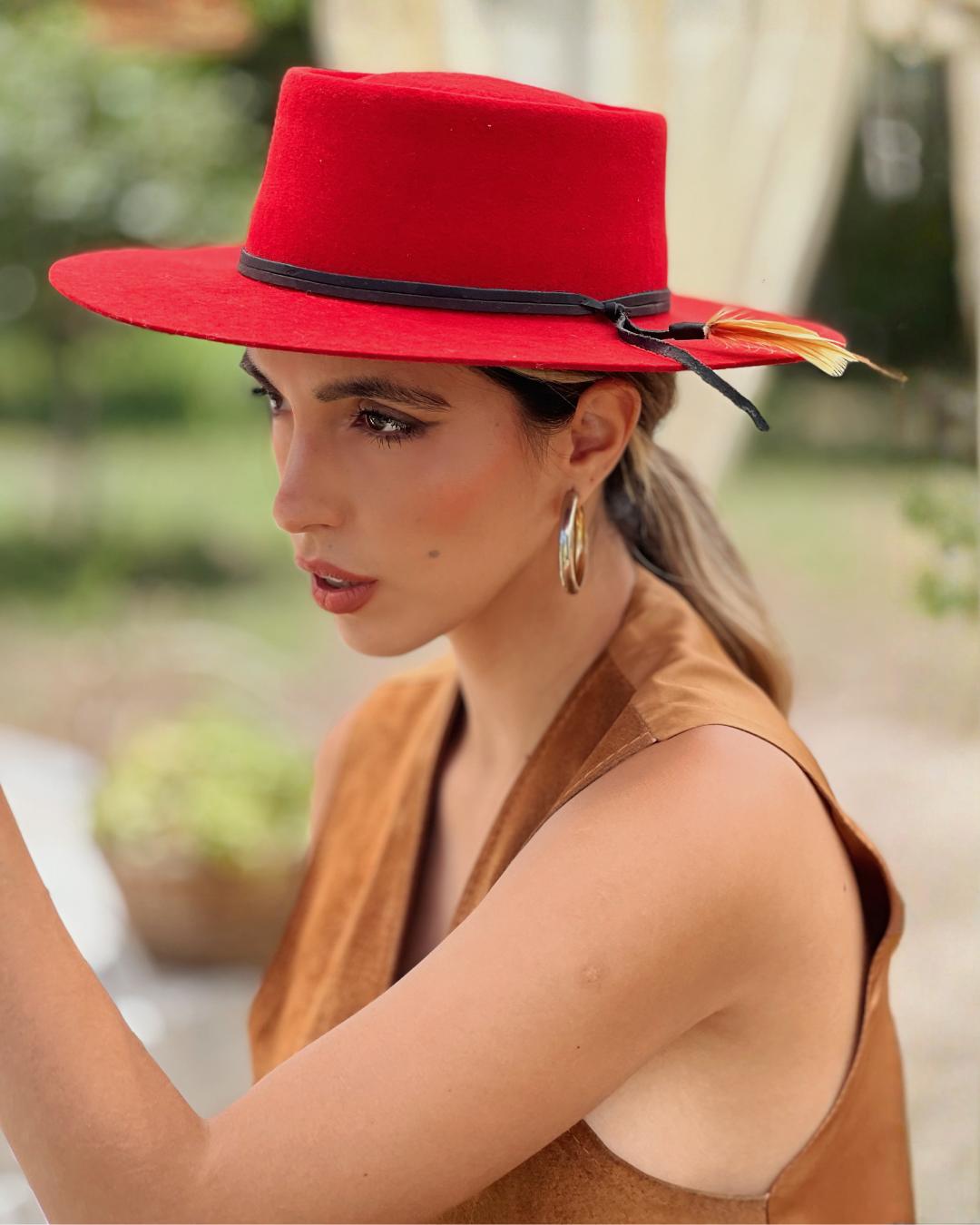Sombrero Bolero | Rojo