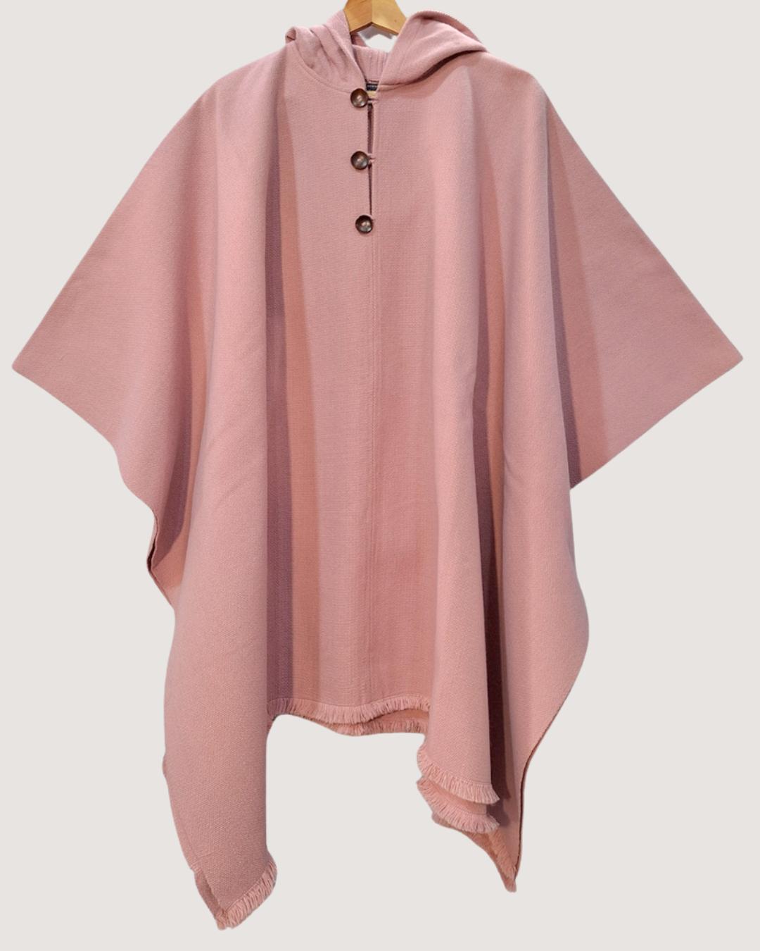 Poncho Clásico | Rosado