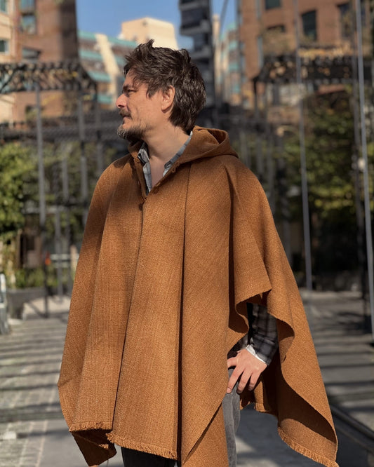 Poncho Clasico | Camel