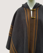 Poncho Coihue | Gris marengo y camel