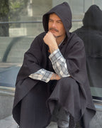 Poncho Clásico | Negro