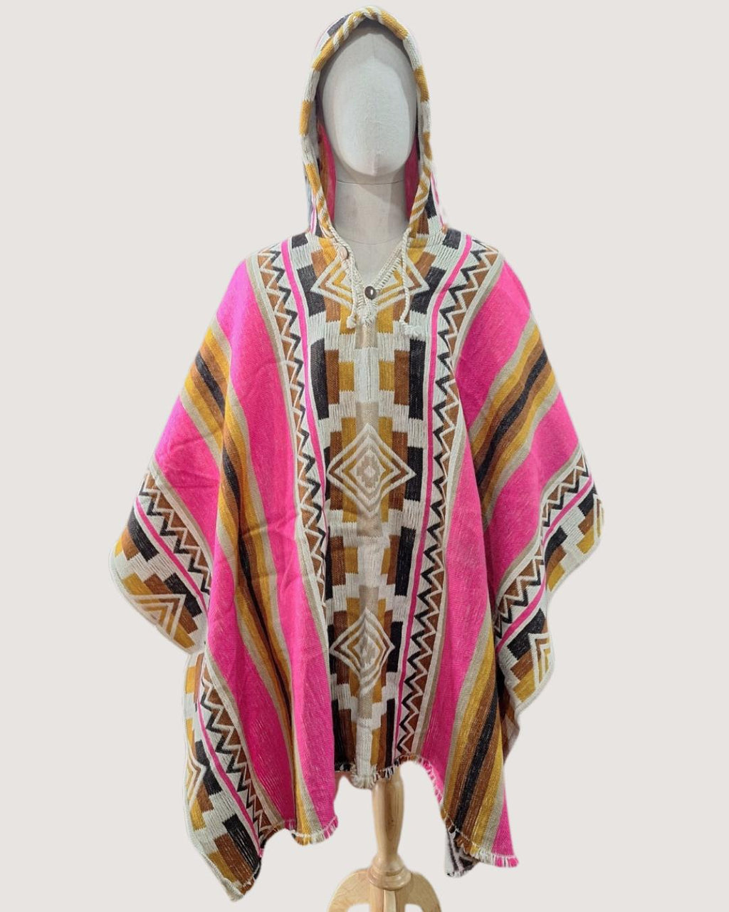 Poncho Araucaria | Rosado