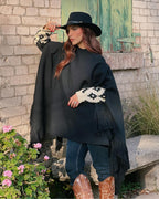 Poncho Patagua | Negro