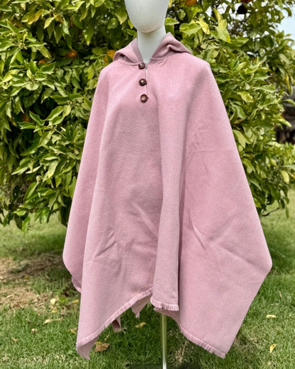 Poncho Clásico | Rosado