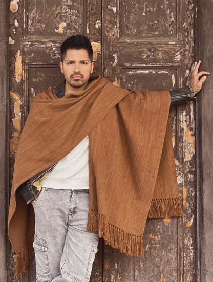 Ruana Suspiro | Camel