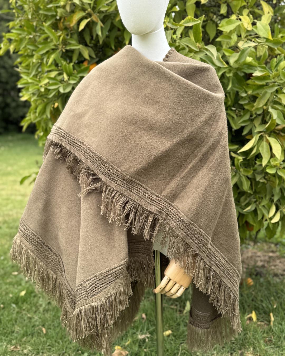 Ruana Patagua | Taupe