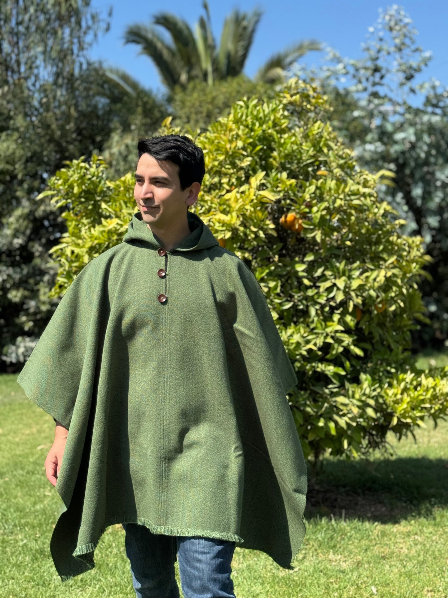 Poncho Clásico Verde