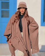 Ruana Suspiro | Capuccino