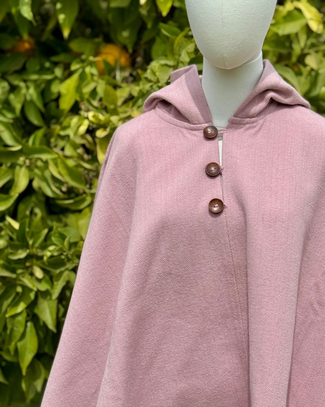 Poncho Clásico | Rosado