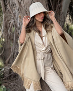 Ruana Suspiro | Beige