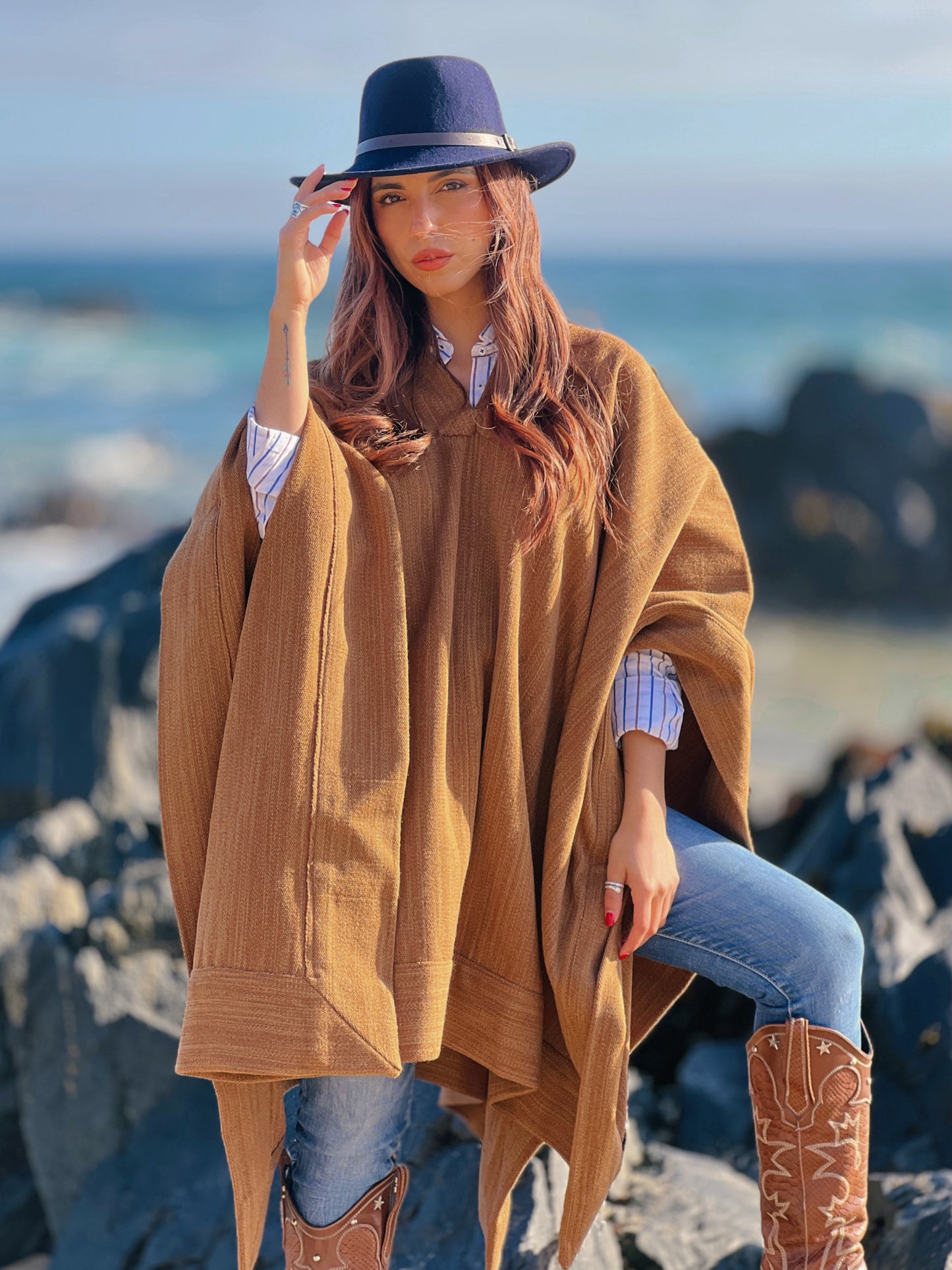 Manta enhuinchada | Camel matizada