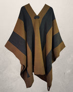 Manta Enhuinchada | Gris marengo y camel