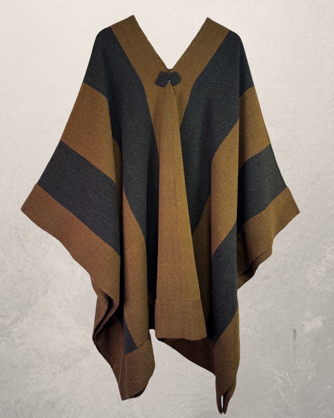 Manta Enhuinchada | Gris marengo y camel