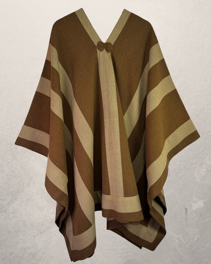 Manta Enhuinchada | Camel y Beige