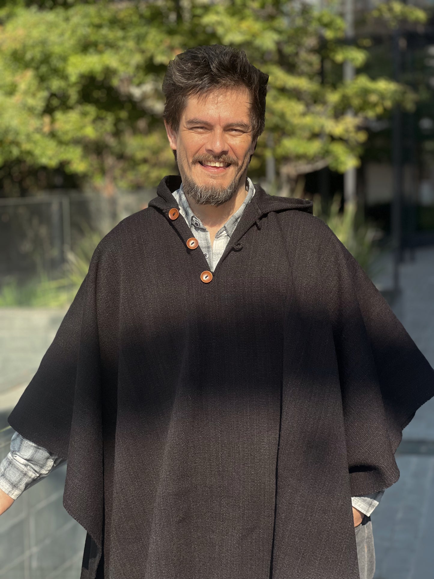 Poncho Clásico Negro