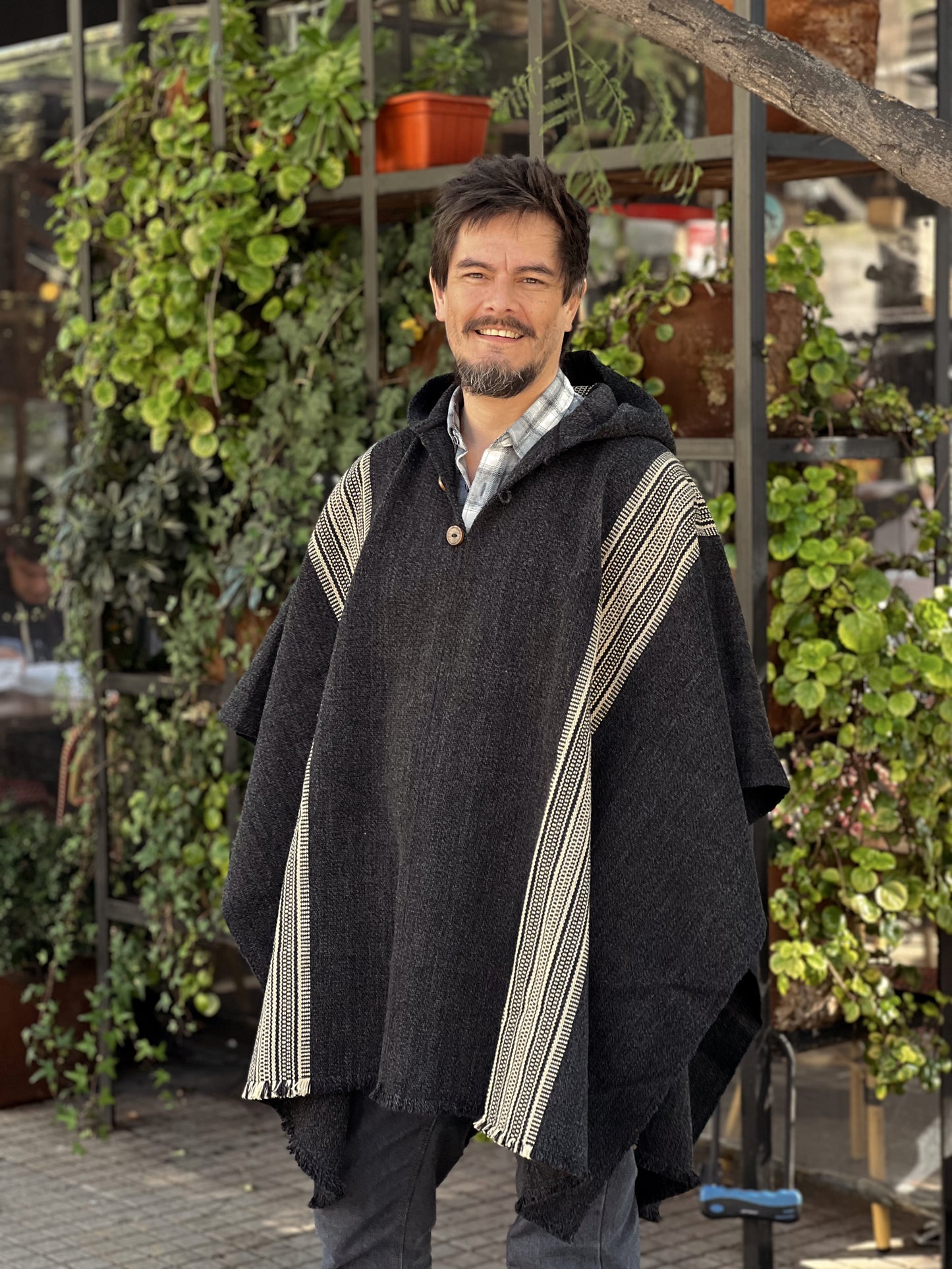 Poncho Queule - Gris Marengo