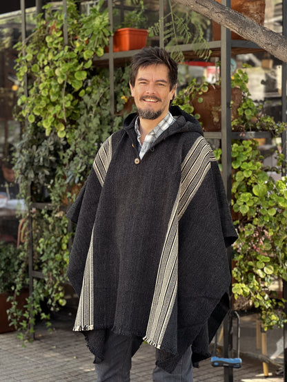 Poncho Queule - Gris Marengo