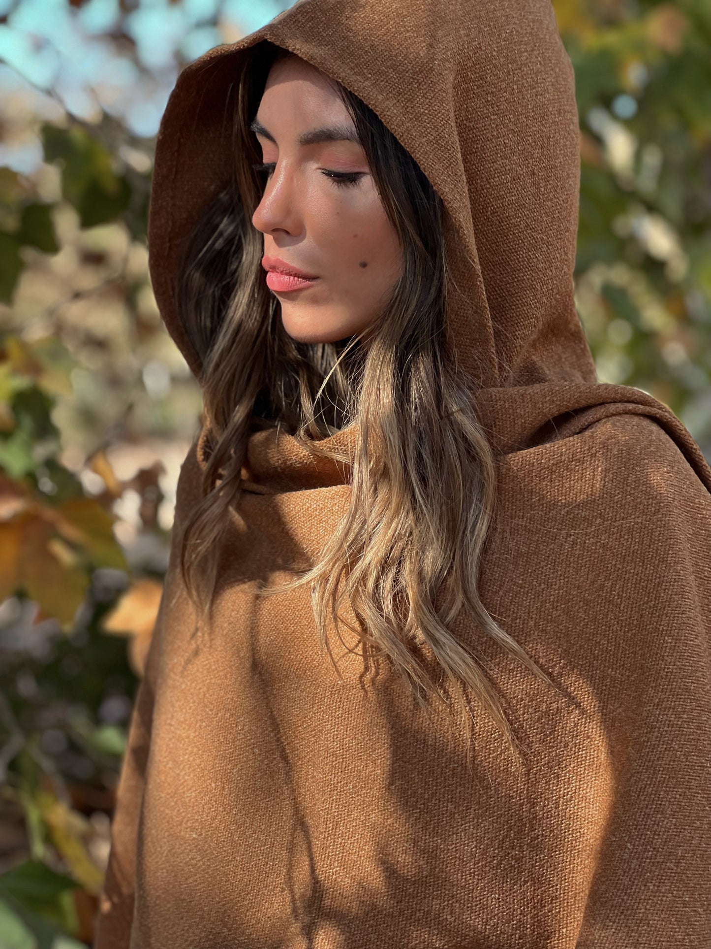 Ruana Copihue | Camel