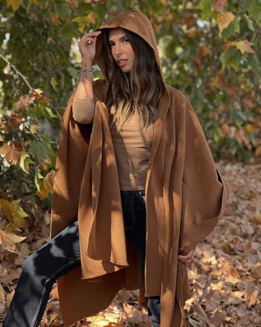 Ruana Copihue | Camel
