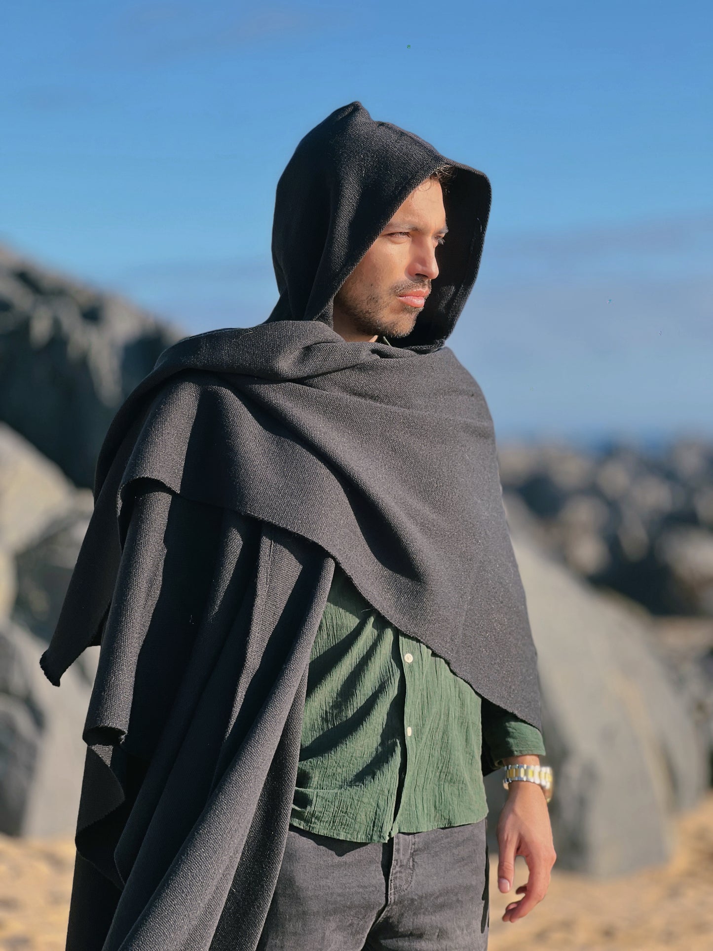 Ruana Copihue| Negra