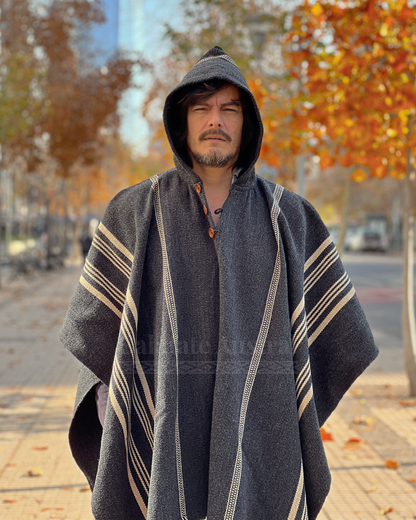 Poncho Arrayán Gris Marengo