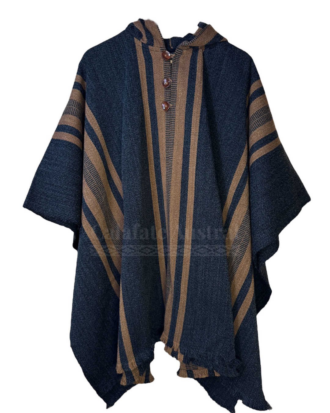 Poncho Boldo Gris Marengo