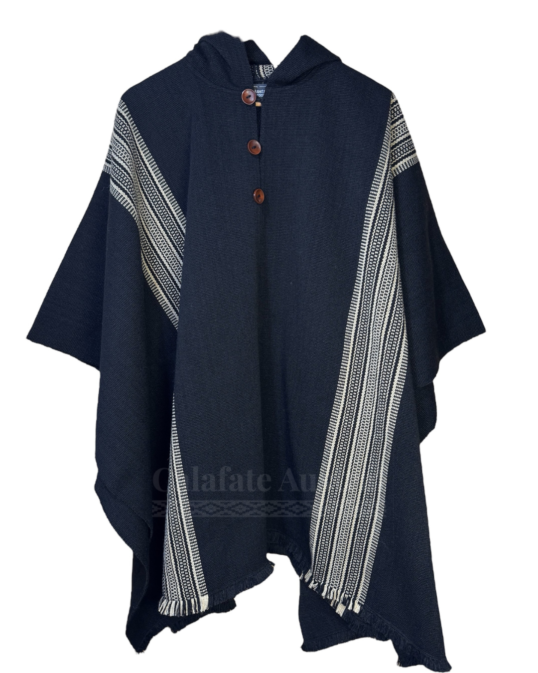 Poncho Queule - Negro