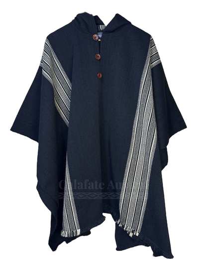 Poncho Queule - Negro