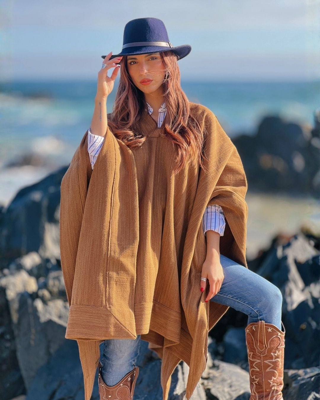 Manta Enhuinchada | Camel matizada - Calafate Austral