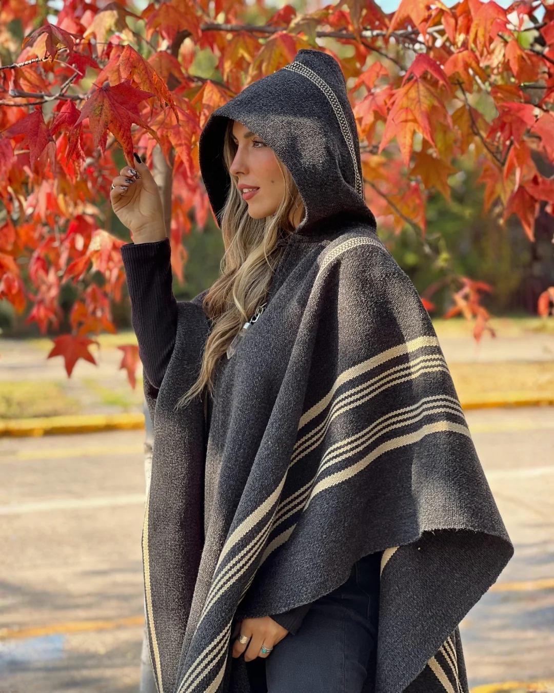 Poncho Arrayán | Gris Marengo - Calafate Austral