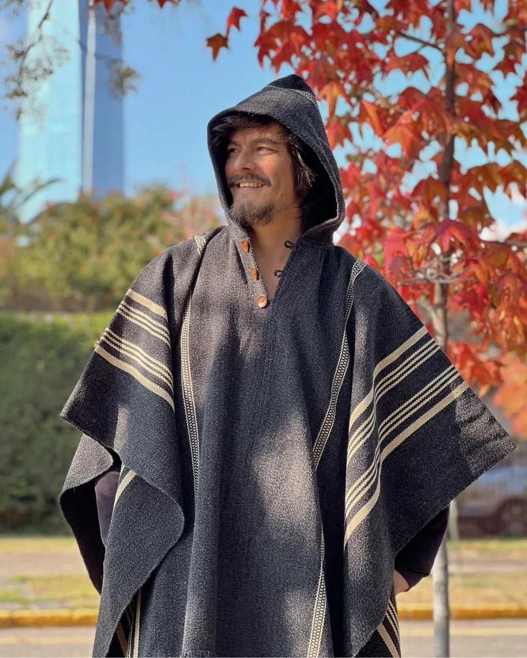 Poncho Arrayán | Gris Marengo - Calafate Austral