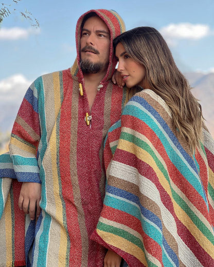 Poncho Calafate | Arcoíris - Calafate Austral
