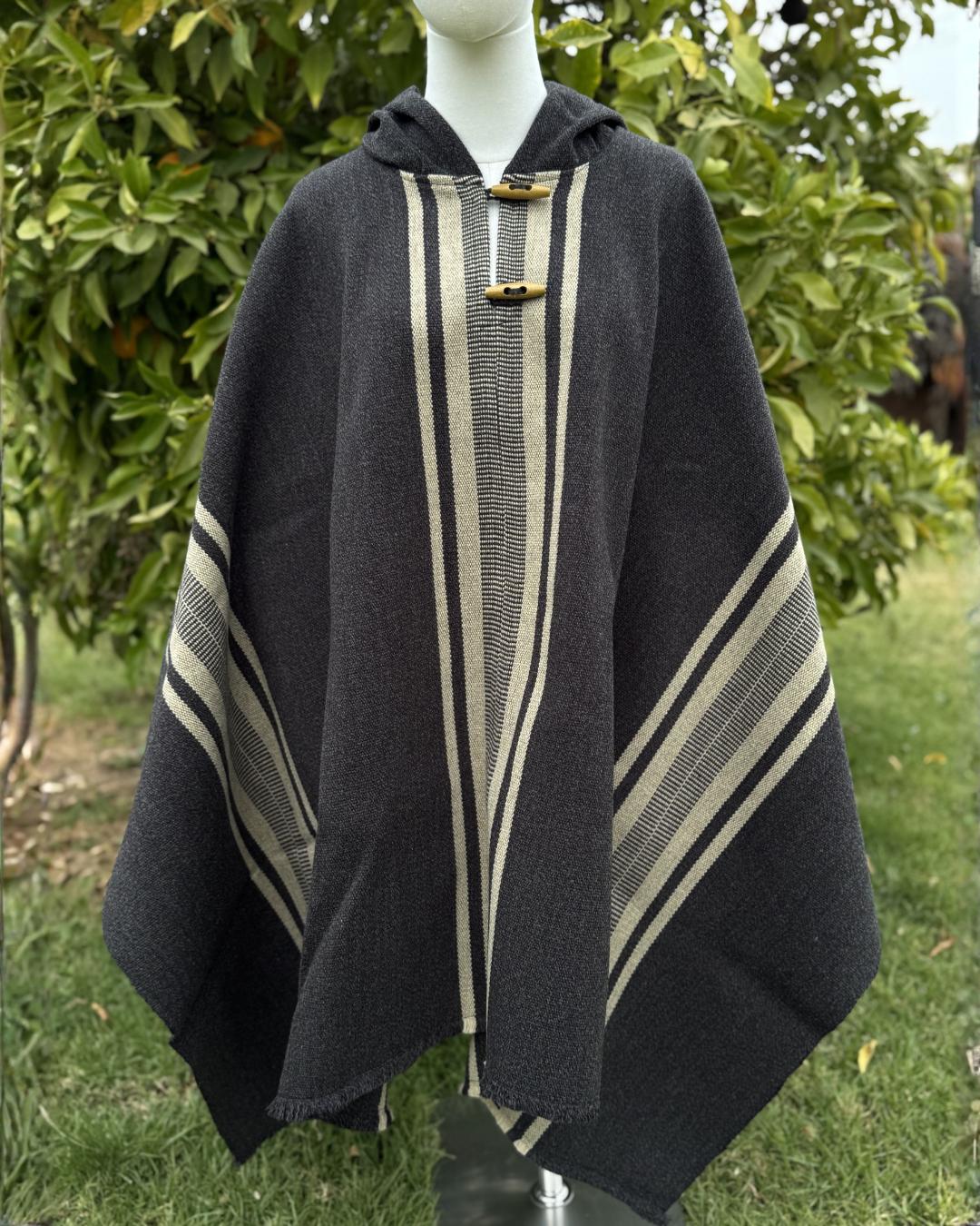 Poncho Coihue | Gris marengo - Calafate Austral