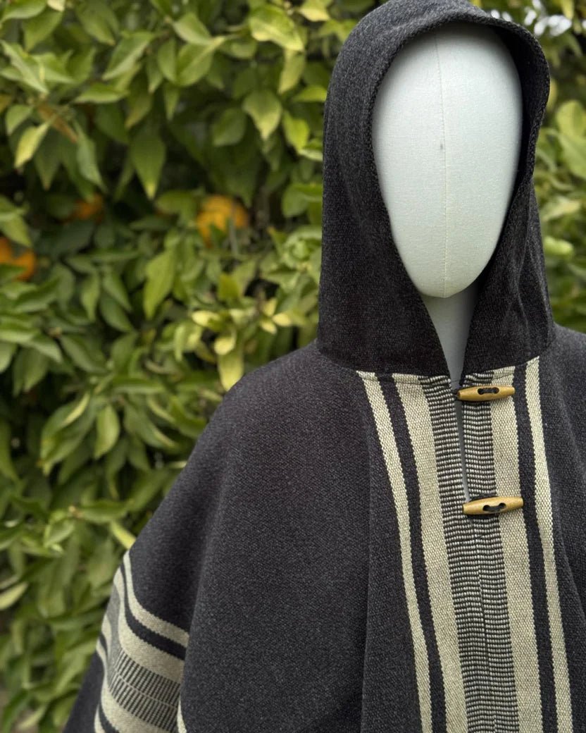 Poncho Coihue | Gris marengo - Calafate Austral