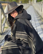 Poncho Coihue | Gris marengo - Calafate Austral